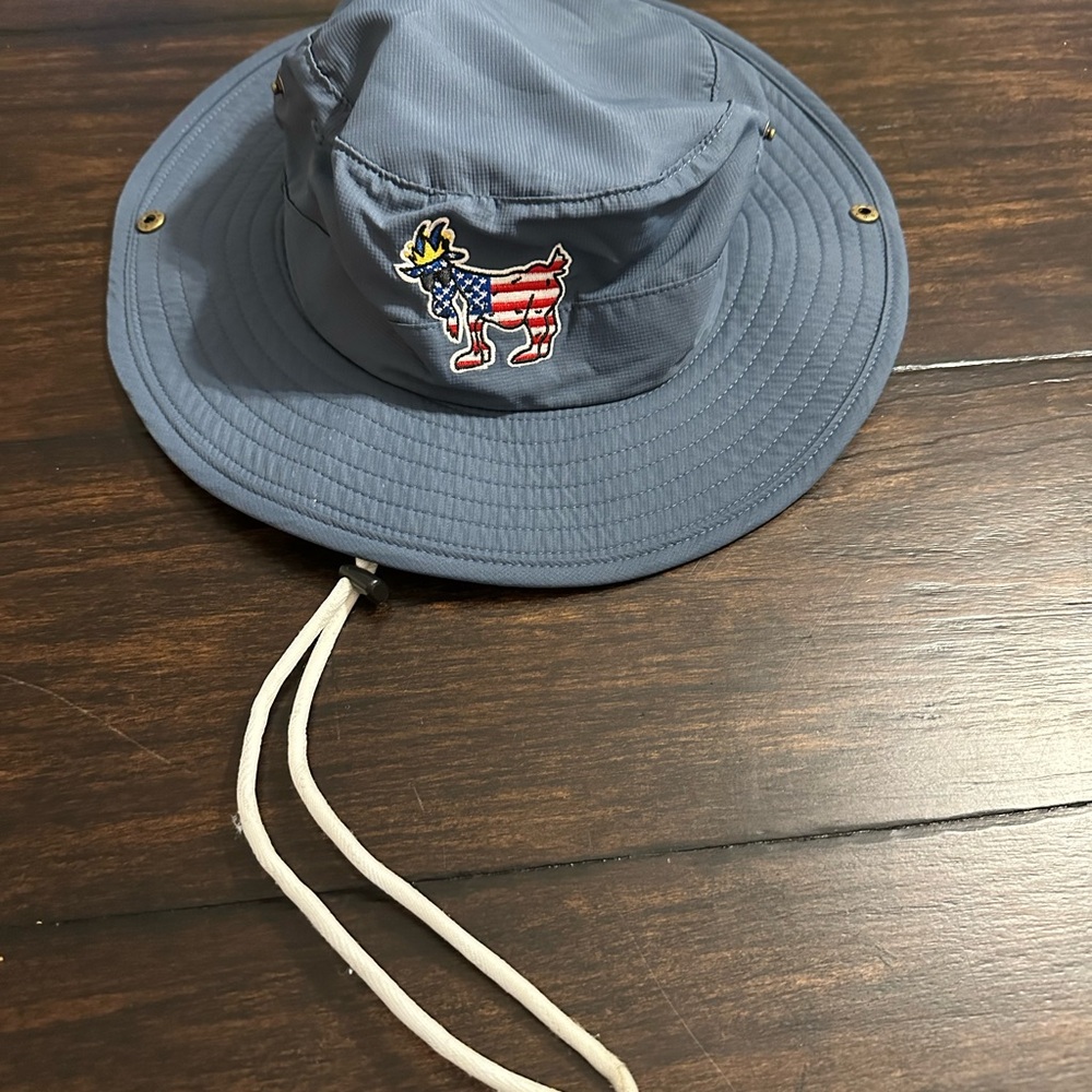 GOAT lacrosse kids bucket hat
